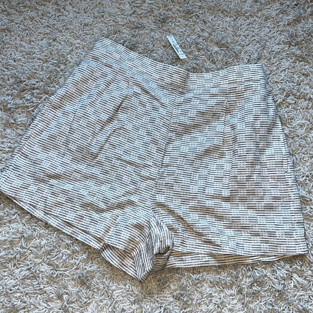 NWT Madewell Clean Pull-On Shorts in Jacquard Women’s Large